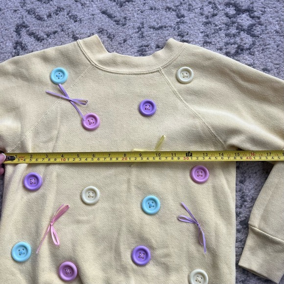 Girls Vintage Easter Spring Pastel Sweatshirt - Picture 6 of 7